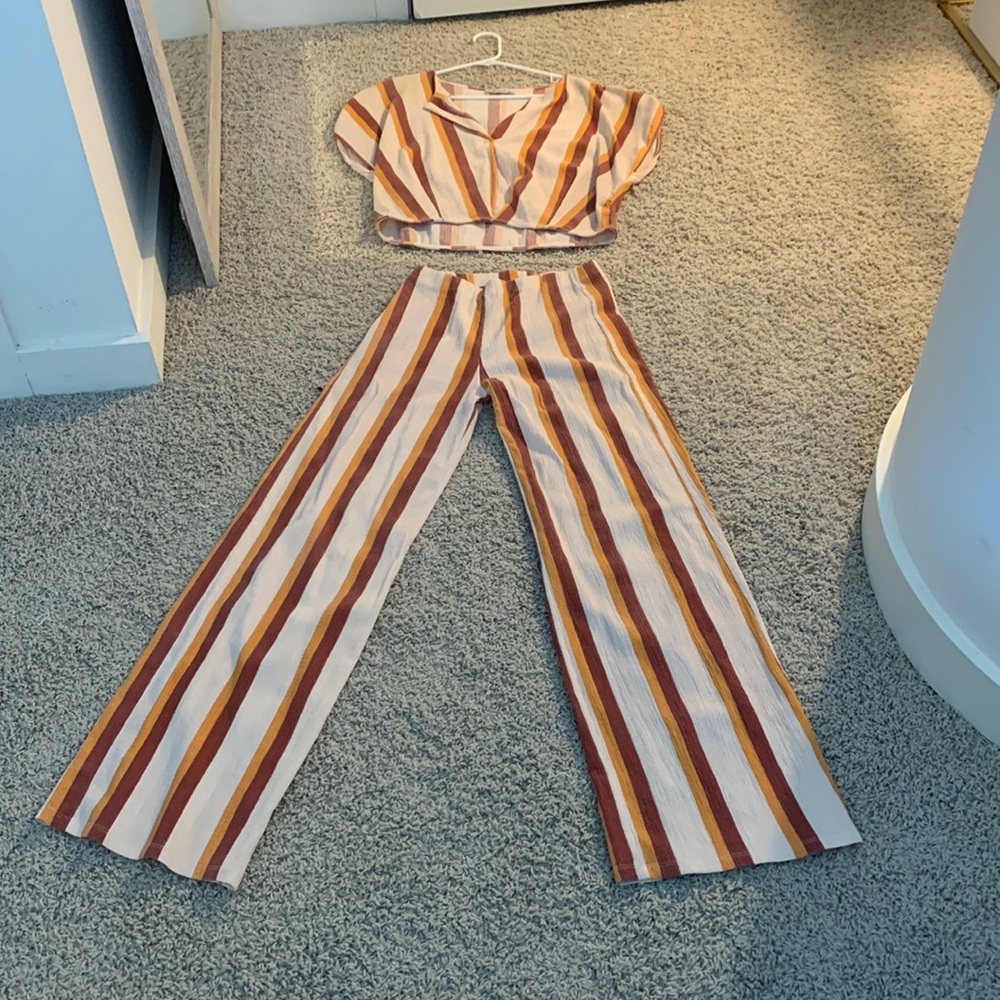 Two piece zara pants set